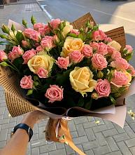 Букет цветов из:  Розы #REPLACE_PRED# Малое Карасево