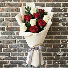 Букет цветов из:  Розы в Малое Карасево