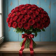 Букет Красные розы Блэк Меджик в Малое Карасево