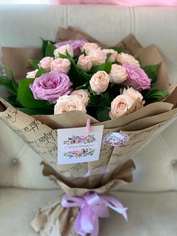 Букет цветов из: Розы в Малое Карасево