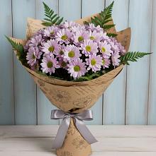 Букет цветов из:  Хризантемы в Малое Карасево