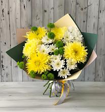 Букет цветов из:  Хризантемы в Малое Карасево