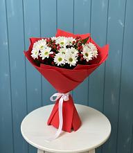 Букет цветов из:  Хризантемы в Малое Карасево