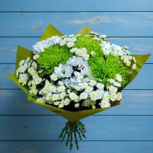 Букет цветов из:  Хризантемы в Малое Карасево