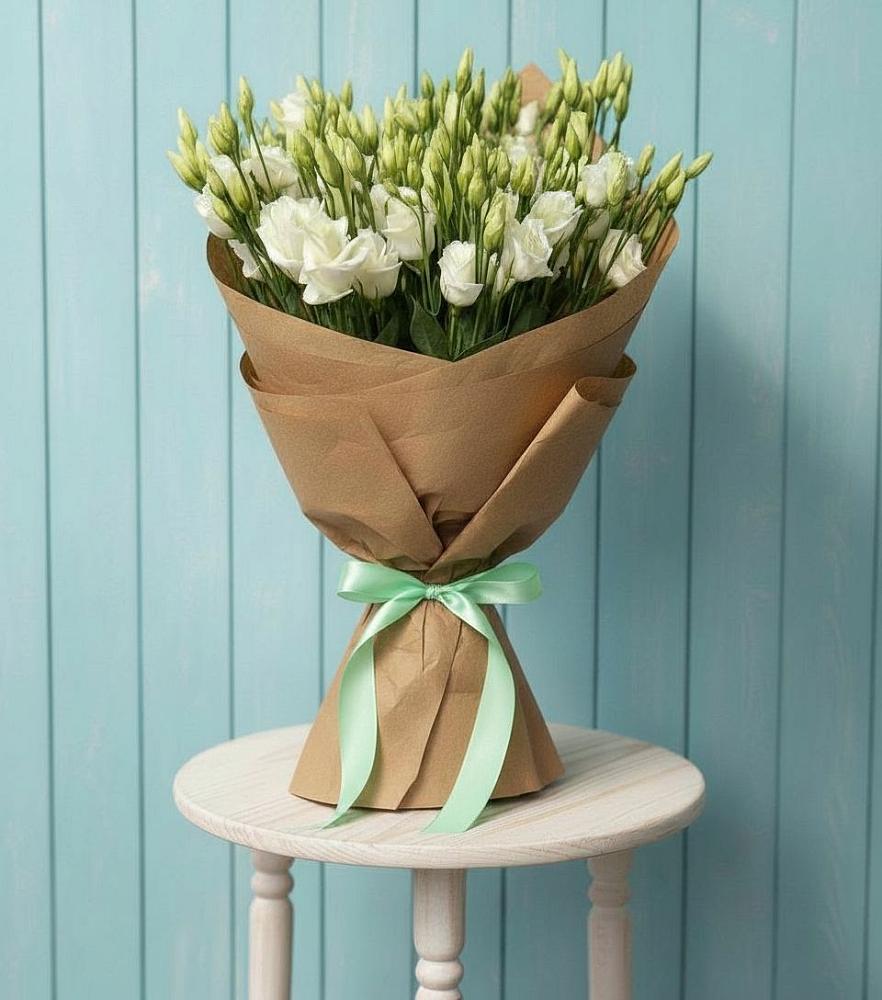 Букет цветов из: Лизиантусы в Малое Карасево