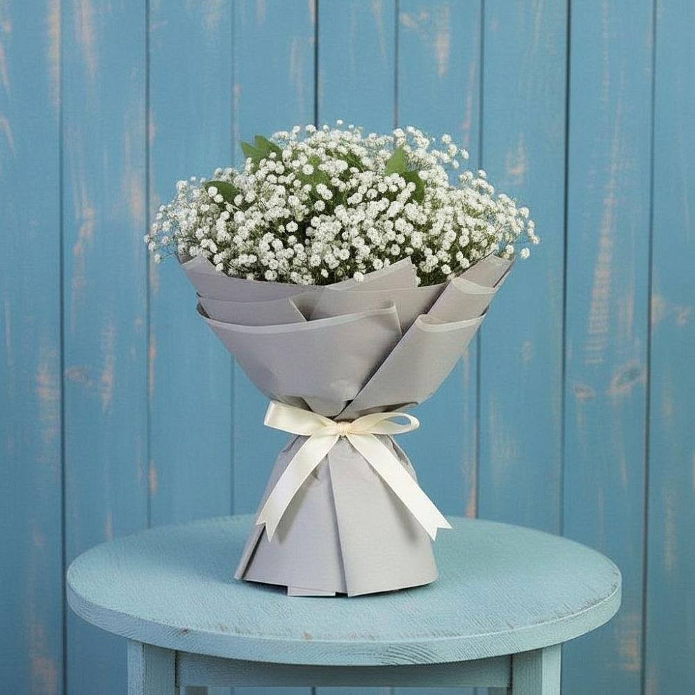 Букет цветов из: Гипсофила в Малое Карасево