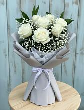 Букет цветов из:  Розы в Малое Карасево