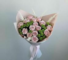 Букет цветов из:  Розы и Хризантемы #REPLACE_PRED# Малое Карасево