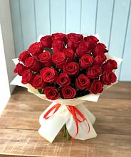 Букет 29 Красных роз в Малое Карасево