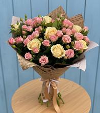 Букет цветов из:  Розы в Малое Карасево