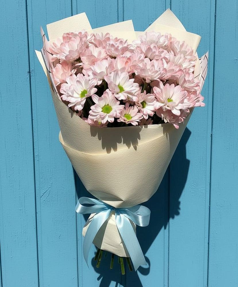 Букет цветов из: Хризантемы в Малое Карасево