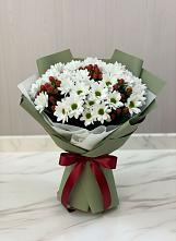 Букет цветов из:  Хризантемы в Малое Карасево