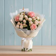 Букет цветов из:  Розы в Малое Карасево