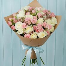 Букет цветов из:  Розы в Малое Карасево